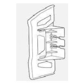 Końcówka kanału 54x54x10mm GBD(A)50050 biała L44339010 /2szt./