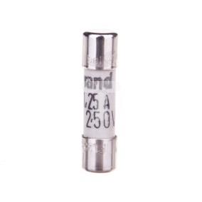 Wkładka bezpiecznikowa cylindryczna 5x20mm 1,25A F 250V 010212 /10szt./