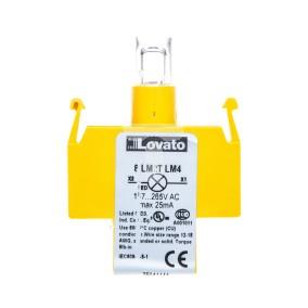 Oprawka z LED czerwona 187-265V AC 8LM2TLM4