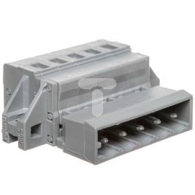 Wtyk MCS-MIDI Classic 5-biegunowy szary raster 5mm 231-605/019-000 