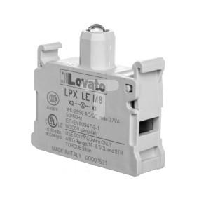 Oprawka z LED biała 185-265V AC/DC LPXLEM8