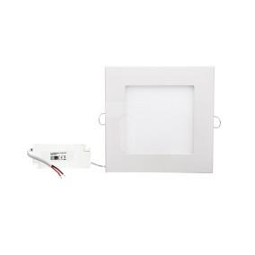 Oprawa downlight LED 12W 230V IP20 biały kwadrat płaski 940lm 3000K LAMPRIX LP-11-005