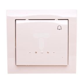 KIER Łącznik zwierny /dzwonek/ z podświetleniem beżowy ŁP-6WS/01  