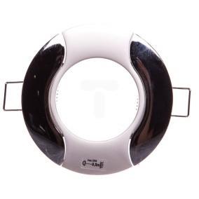 Oprawa punktowa 1x50W Gx5,3 12V AKRA CT-DS14PS/N perlowo-srebna 04785