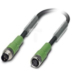 Kabel do czujnika 3-pinowy wtyk prosty M8 gniazdo proste M8 1,5m SAC-3P-M 8MS/1,5-PUR/M 8FS 1681923