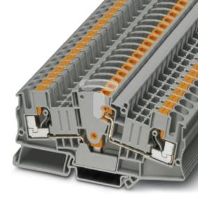 Złączka szynowa pomiarowa 2-przewodowa 0,5-10mm2 szara PTME 6 HV 3035696