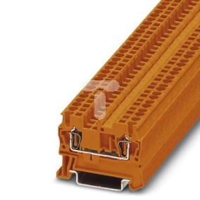 Listwa zaciskowa przepustowa 2-przewodowa 0,08-4mm2 pomarańczowa ST 2,5 OG 3037070
