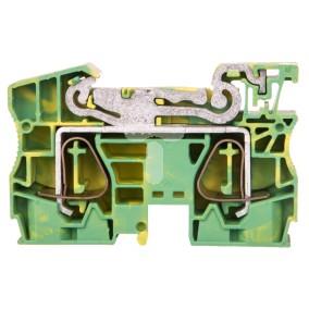 Złączka sprężynowa ochronna 2-przewodowa 0,08-6mm2 czarna ST 16-PE 3036165