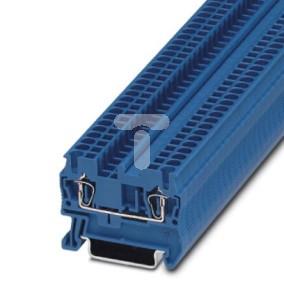 Złączka szynowa 2-przewodowa 0,08-4mm2 niebieska ST 2,5 BU 3031225