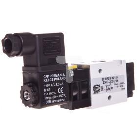 Zawór rozdzielający 110V AC 1MPa ZMG 3/2 G1/4 22.0703.3214H