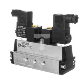 Zawór rozdzielający 230V AC 1MPa DTE 5/2 G1/8 22.0201.5218J