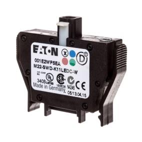 Styk pomocniczy 1P z diodą LED białą montaż czołowy SmartWire-DT 116003