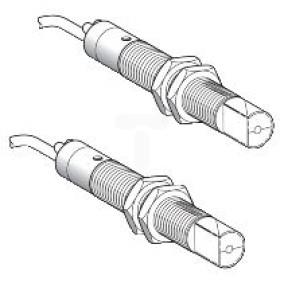 Czujnik fotoelektryczny, XU2, bariera, 90°, Sn 15m, 24..240VAC/DC, przew. 2m XU2M18MA230W