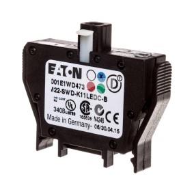 Styk pomocniczy 1P z diodą LED niebieską montaż czołowy SmartWire-DT 116004