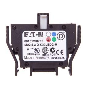 Styk pomocniczy 2P z diodą LED czerwoną montaż czołowy SmartWire-DT 116012