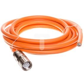 Kabel zasilający serwonapęd 4x1,5mm2+2x1mm2 3m BDH, BSH VW3M5101R50