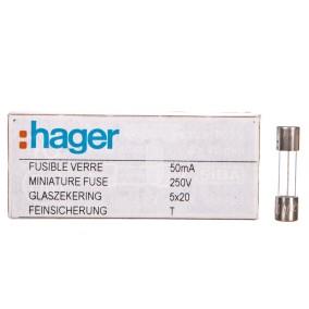 Wkładka aparatowa 5x20mm T 250V 0,05A L520TK00-050 /10szt./
