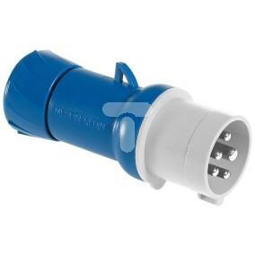 Przemysłowa wtyczka przenośna, prosta, 16A, 3p+N+E, 200...250 V AC, IP 44 PKE16M425