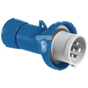 Przemysłowa wtyczka przenośna, prosta, 16A, 3p+N+E, 200...250 V AC, IP 67 PKE16M725