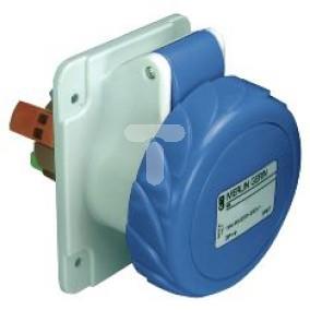 Gniazdo przemysłowe, proste, 16A, 3p+E, 200...250 V AC, IP 67 PKY16G724