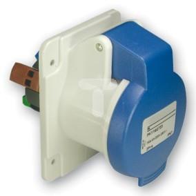 Gniazdo przemysłowe, proste, 16A, 3p+N+E, 200...250 V AC, IP 44 PKY16G425