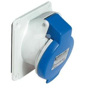 Gniazdo przemysłowe, kątowe, 3p+N+E, 16A, 200...250 V AC, IP 44 PKF16F425
