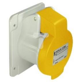 Gniazdo przemysłowe, proste, 3p+E, 16A, 100...130 V AC, IP 44 PKF16G414