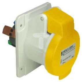Gniazdo przemysłowe, proste, 32A, 2p+E, 100...130 V AC, IP 44 PKY32G413