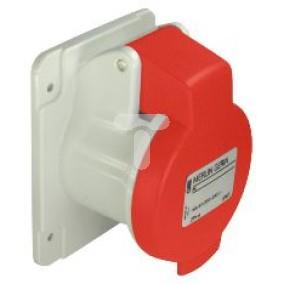 Gniazdo przemysłowe, proste, 2p+E, 32A, 380...415 V AC, IP 44 PKF32G433
