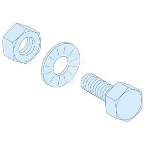 Prisma Plus, System G i P, 20 śrub, M6x20 do szyn 5mm 04194