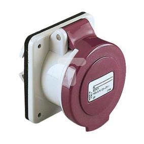 Gniazdo przemysłowe, proste, 16A, 2p, 20...25 V AC, IP 45 82901
