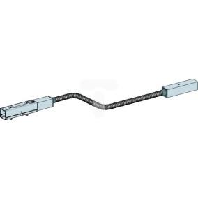 Canalis - element elastyczny - 40A - 0,5m - 1 obwód - biały KBB40DF405W