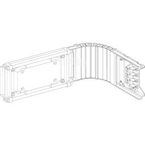 Canalis, element elastyczny, 40...63A, 2D, wewnętrzny/zewnętrzny, kąt 80...180° KNA63DL4