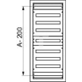 Zestaw 2 szt regulowanych płyt maskujących Spacial SF/SM, 50x600mm NSYADC16