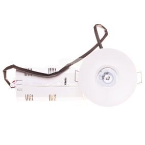 Oprawa awaryjna AXPO LED 3W 1h biała AXPO/3W/B/1/SE/AT/WH