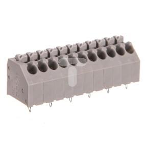Listwa zaciskowa do płytek drukowanych 11-biegunowa szara raster 3,5mm 250-211