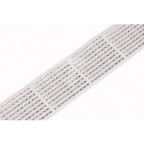 Pasek ciągły szerokość 2,3mm 9-torowy biały 210-831