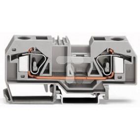 Złączka 2-przewodowa Ex 16mm2 jasnoszara 283-992
