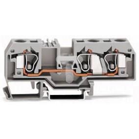 Złączka 3-przewodowa Ex 10mm2 jasnoszara 284-993