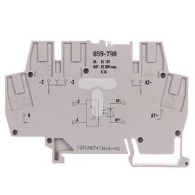 Złączka z optoseparatorem 12 / 24V DC / 0,1A / -25 / +30 859-798