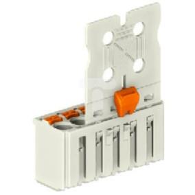 Gniazdo picoMAX raster 5mm 3-biegunowe z płytką uchwytową i suwakiem 2092-1103/002-000 