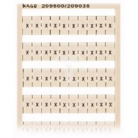 Oznaczniki WSB nadruk X 209-500/209-035 /5szt./