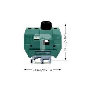 Złączka bezpiecznikowa 10mm2 szara ze wskaźnikiem uszkodzenia 400-416/416-298