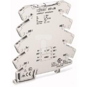 Przetwornik separacyjny JUMPFLEX ze wzmocnieniem I/U LZ/DZ 857-416