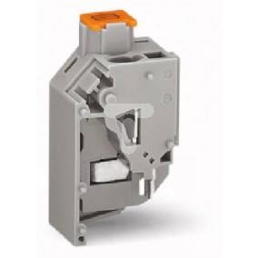 Złączka do transformatorów 4mm2 bezpiecznikowa szara 711-192