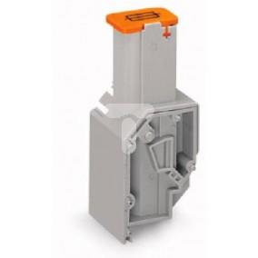 Złączka bezpiecznikowa do transformatorów 4mm2 szara 711-406