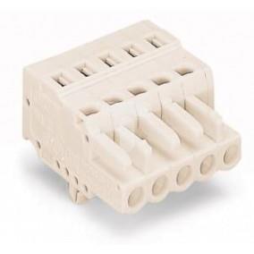 Gniazdo MCS-MIDI Classic 10-biegunowe jasnoszare raster 5mm 721-110/008-000