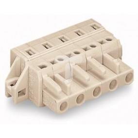 Gniazdo MCS-MIDI Classic 10-biegunowe jasnoszare raster 7,5mm 721-210/031-000