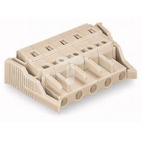 Gniazdo MCS-MIDI Classic 10-biegunowe jasnoszare raster 7,5mm 721-210/037-000