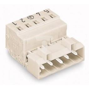 Wtyk MCS-MIDI Classic 10-biegunowy jasnoszary raster 5mm 721-610